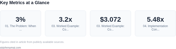 Key metrics dashboard for A PM guide to evaluating when model ensembling out