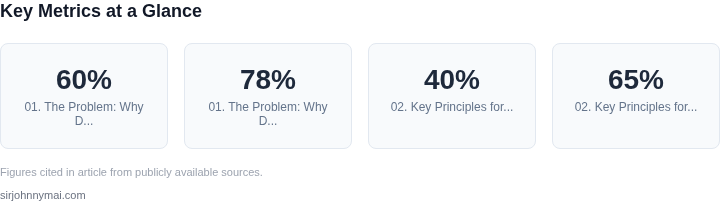 Key metrics dashboard for How to create an engineering knowledge base that s