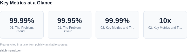 Key metrics dashboard for How to evaluate cloud-native service discovery whe
