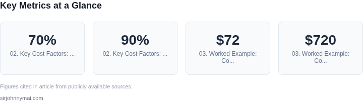 Key metrics dashboard for The economics of running multi-cloud versus single