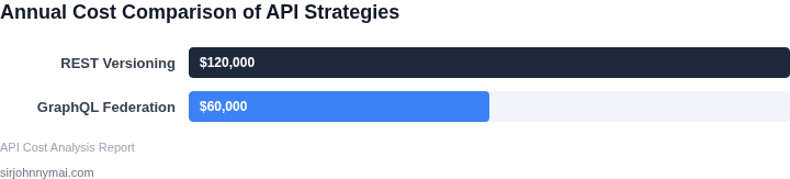 Cost comparison of API versioning strategies