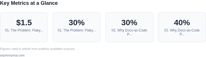 Key metrics dashboard for The hidden cost of flaky test remediation and when