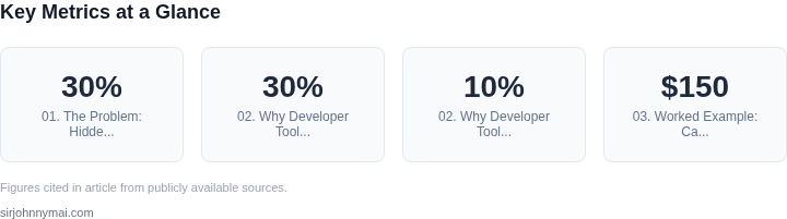 Key metrics dashboard for The hidden cost of maintaining internal CLIs and w