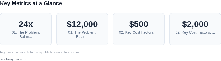 Key metrics dashboard for The real cost of training custom models from scrat